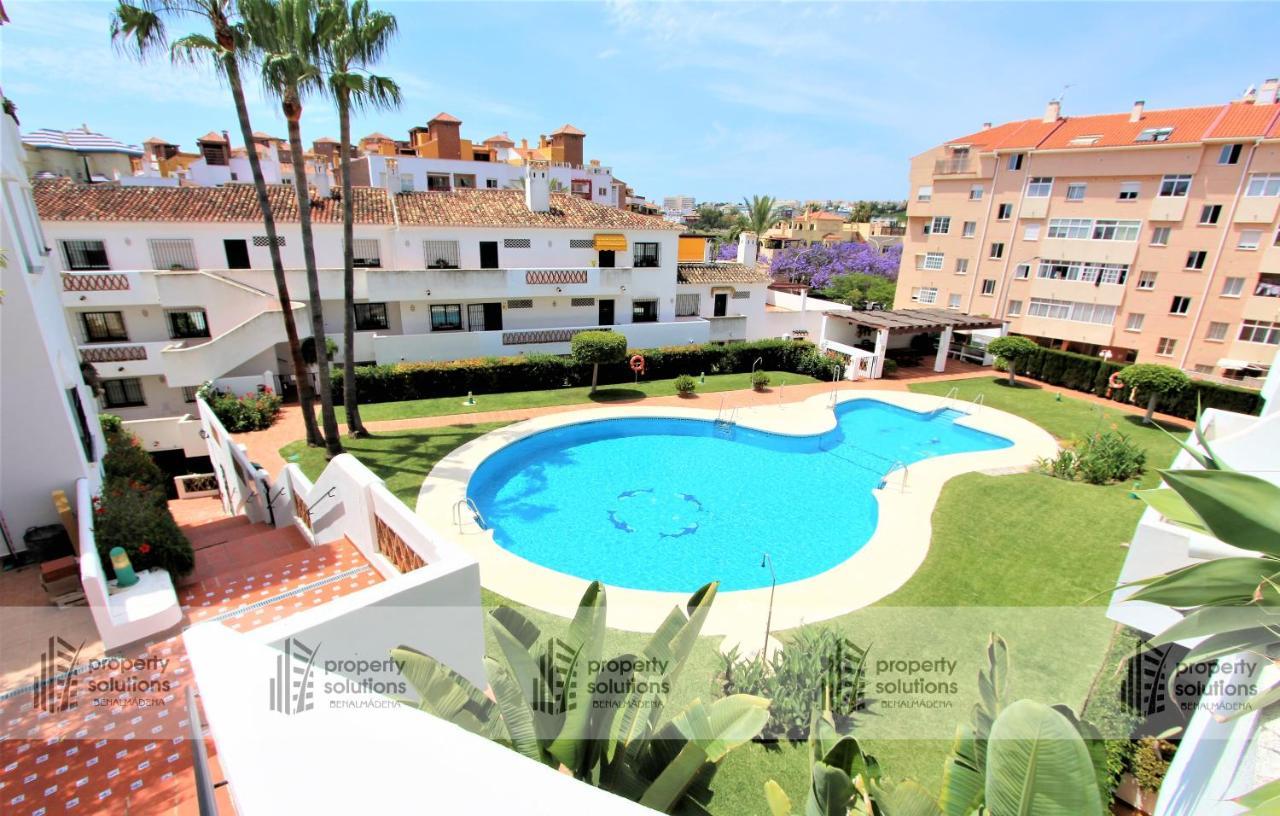 Apartamento PUEBLO DEL PARQUE 2 - Piscina, terraza y jardín Benalmádena Exterior foto