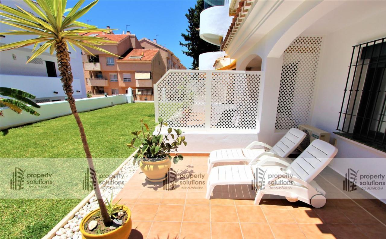 Apartamento PUEBLO DEL PARQUE 2 - Piscina, terraza y jardín Benalmádena Exterior foto