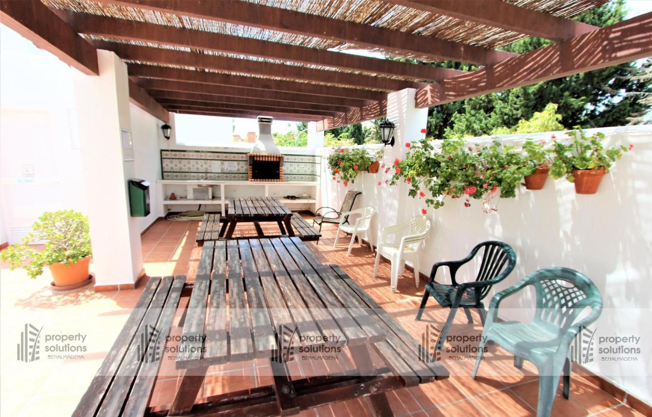 Apartamento PUEBLO DEL PARQUE 2 - Piscina, terraza y jardín Benalmádena Exterior foto