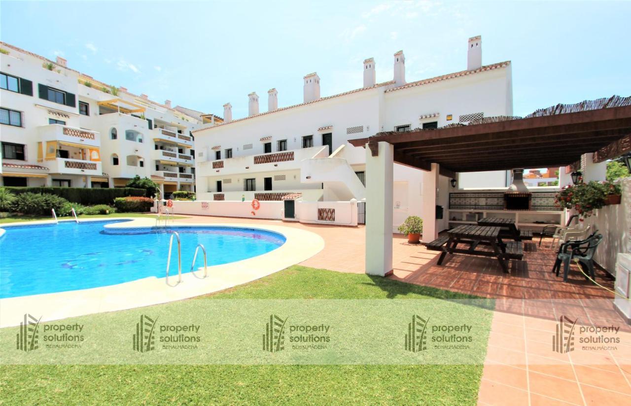 Apartamento PUEBLO DEL PARQUE 2 - Piscina, terraza y jardín Benalmádena Exterior foto