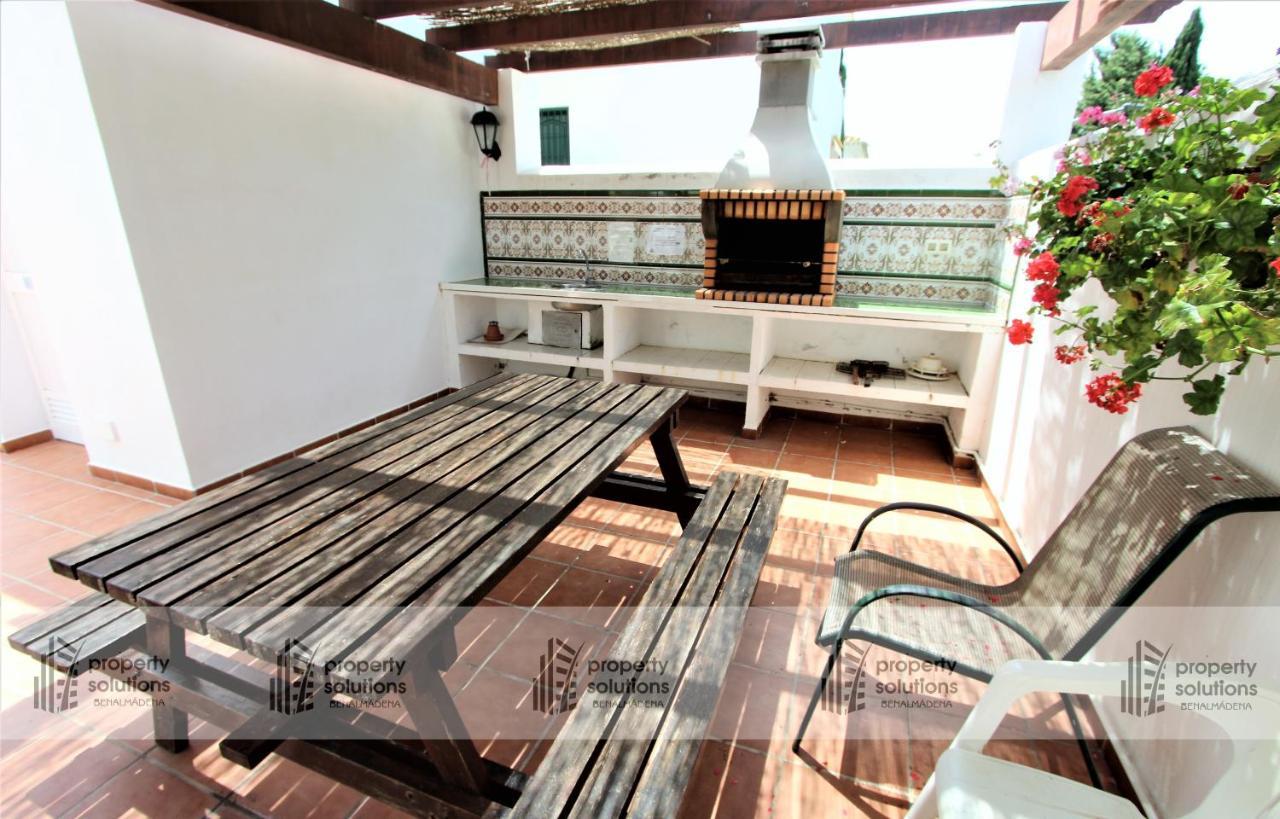 Apartamento PUEBLO DEL PARQUE 2 - Piscina, terraza y jardín Benalmádena Exterior foto