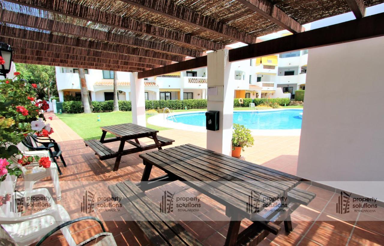 Apartamento PUEBLO DEL PARQUE 2 - Piscina, terraza y jardín Benalmádena Exterior foto
