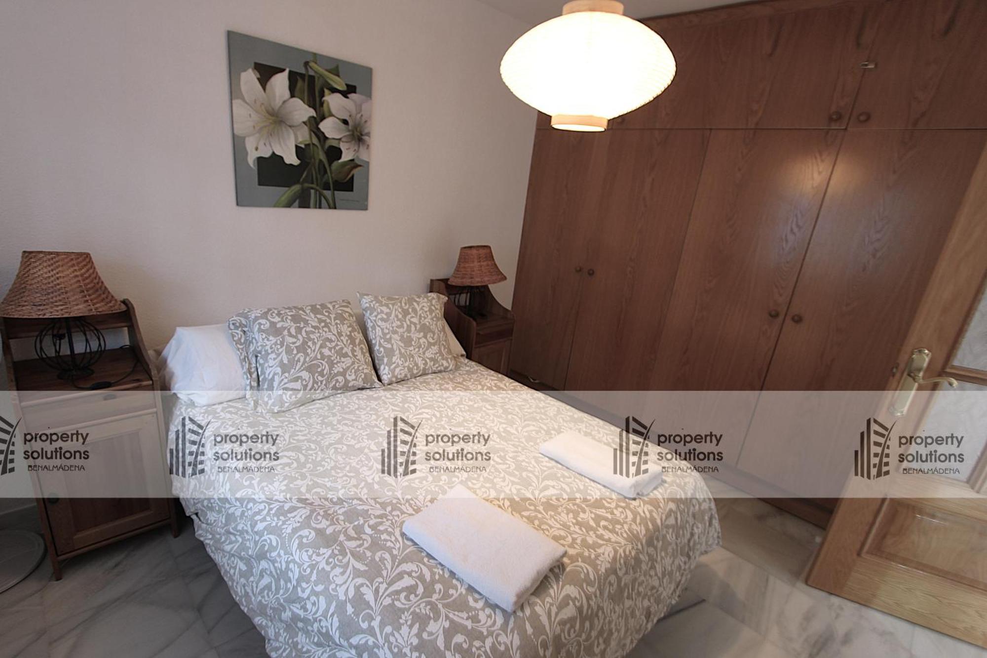 Apartamento PUEBLO DEL PARQUE 2 - Piscina, terraza y jardín Benalmádena Exterior foto