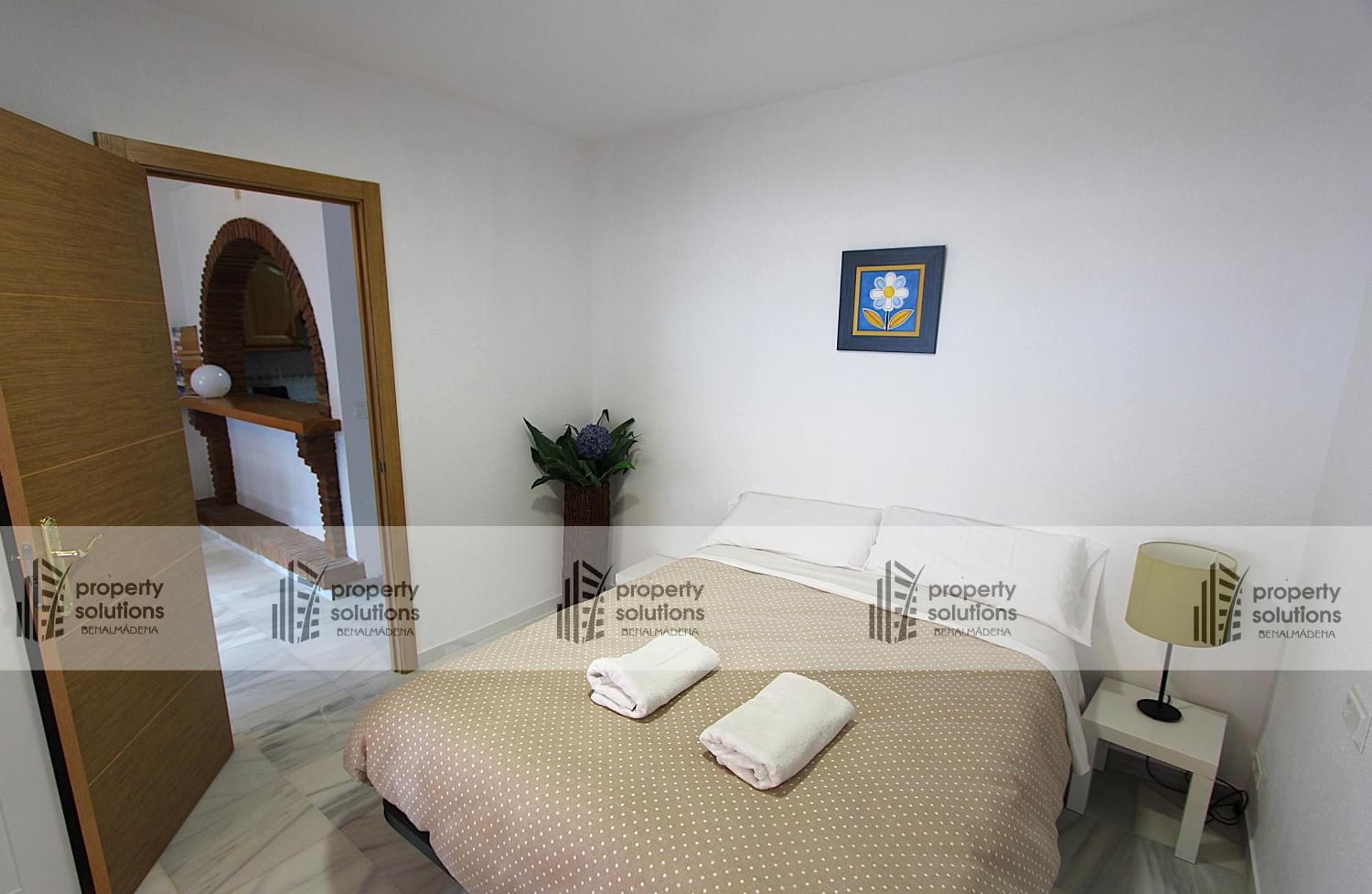Apartamento PUEBLO DEL PARQUE 2 - Piscina, terraza y jardín Benalmádena Exterior foto